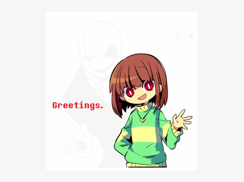 Of - Macotea - Tumblr - Com - Happy Undertale Chara, transparent png