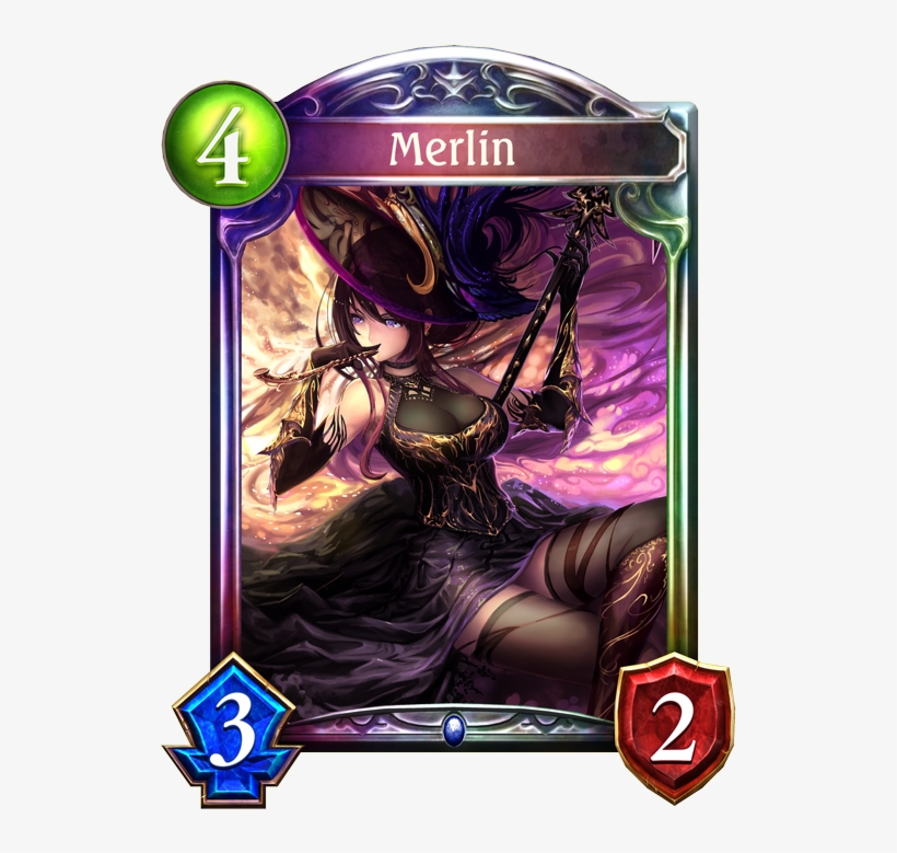 Shadowverse Merlin Art, transparent png