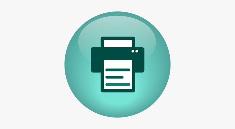 Digital Print Icon - Graphic Design, transparent png