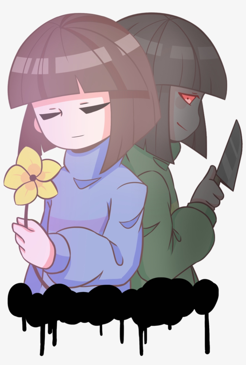 Frisk And Chara By A Frisk And Chara Drawings 1024x1453 Png Download Pngkit