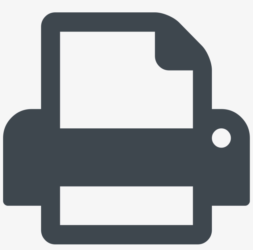Print Icon Png Wwwimgkidcom The Image Kid Has It - Printing Icon Font Awesome, transparent png