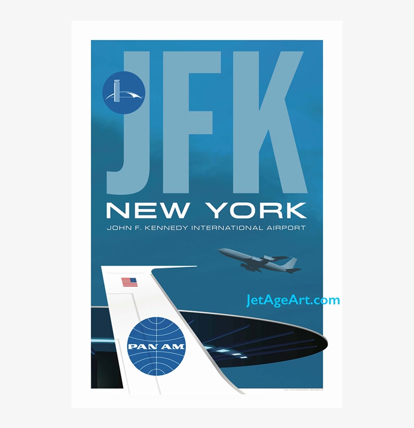 Jfk New York Airport Poster, transparent png