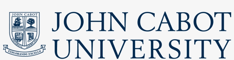 John Cabot University Logo, transparent png