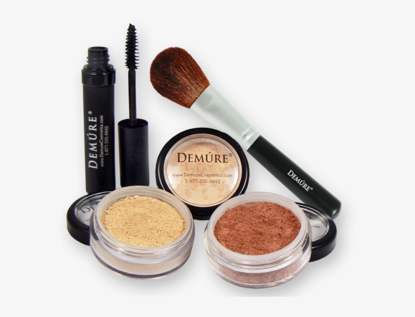Demure Starter Mineral Makeup Kit - Makeup Kit Png, transparent png