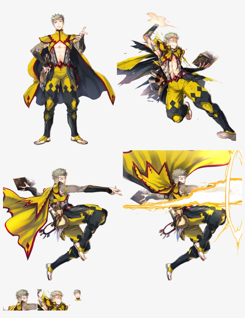 Click For Full Sized Image Odin - Fire Emblem Owain Odin, transparent png