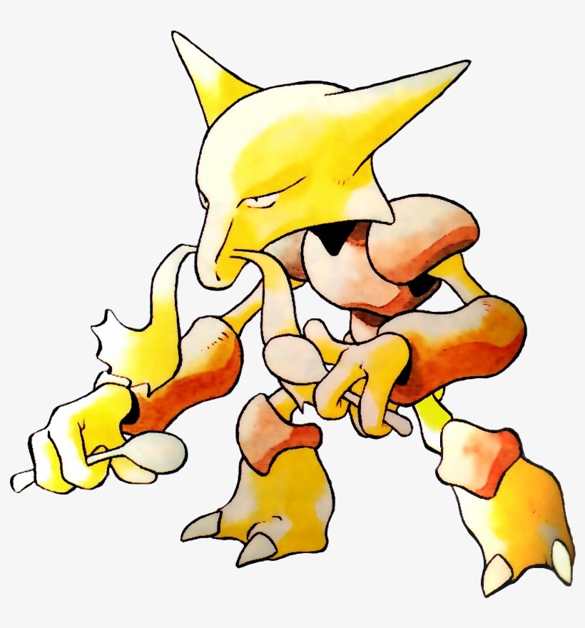The Millennium Forums - Pokemon Red And Blue Alakazam, transparent png