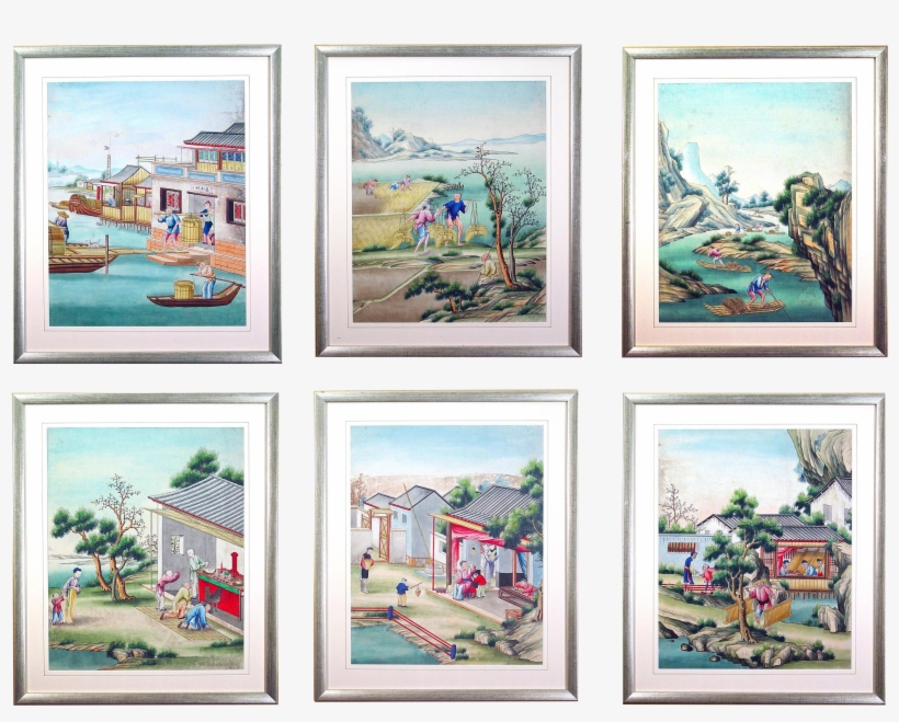 Chinese Watercolour & Gouache Paintings Of Chinese - Watercolor Painting, transparent png
