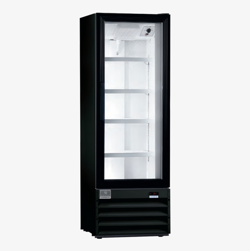 Kcgm10r - Kelvinator Kcgm10rb 10 Cu. Ft. Single Swing Glass Door, transparent png