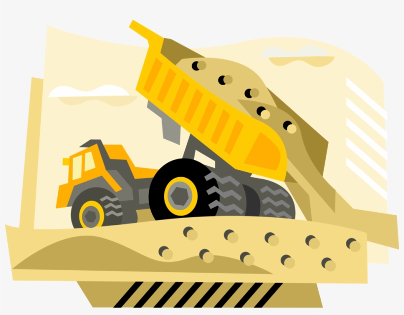 Jpg Royalty Free Download Construction Truck Dumps - Construction, transparent png