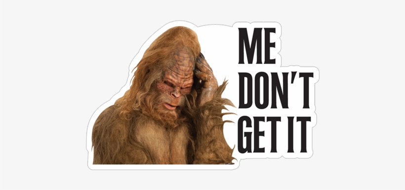Viber Sticker «jack Link's Sasquatch Stickers» - Sticker, transparent png
