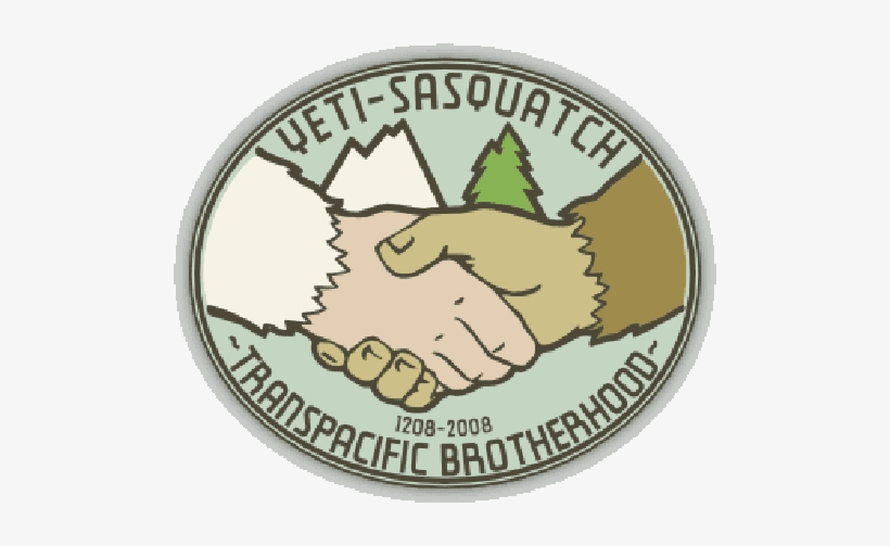 If Yeti's And Sasquatch Can Get Along, Why Can't We - Yeti And Sasquatch, transparent png