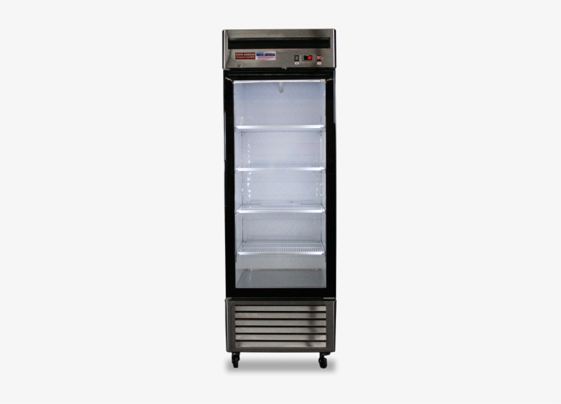 A1gdc-ss Glass Door Reach In Refrigerator - Refrigerator, transparent png