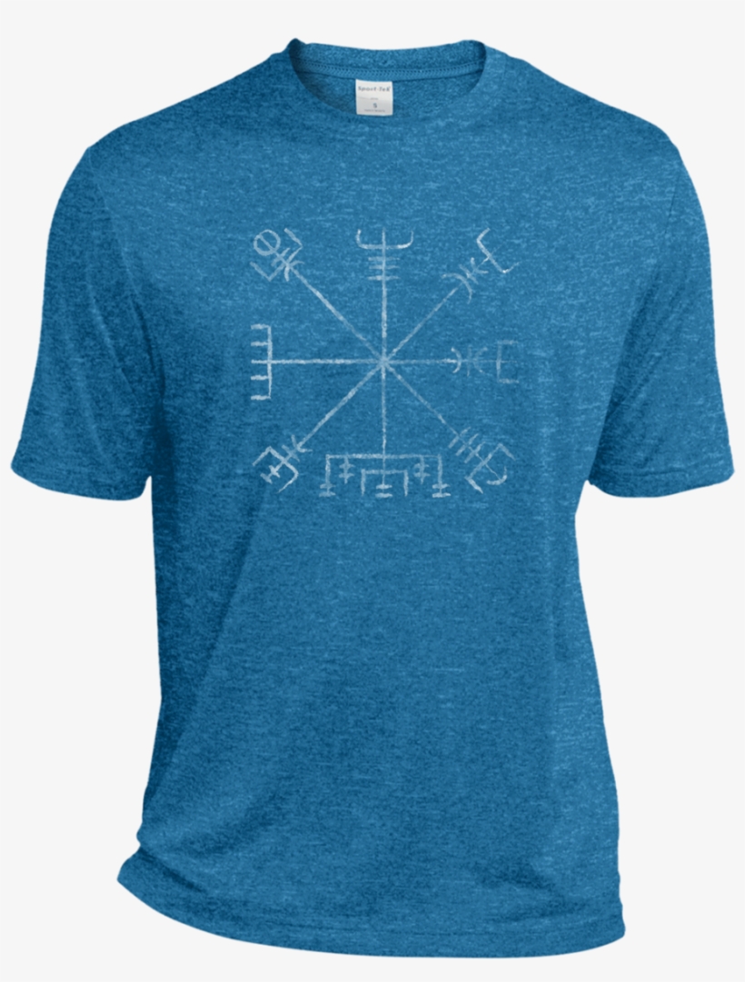Sasquatch Kaleidoscope Heather Dri Fit Moisture Wicking - T-shirt, transparent png