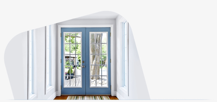 Glass Doors Of A House - French Style French Windows, transparent png
