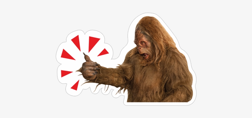 Viber Sticker «jack Link's Sasquatch Stickers» - Jack Links Sasquatch Png, transparent png
