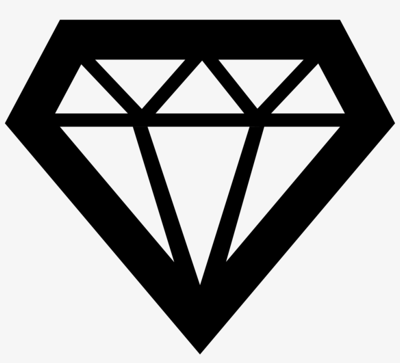 Jewel Comments - We Heart It Black And White Diamond, transparent png