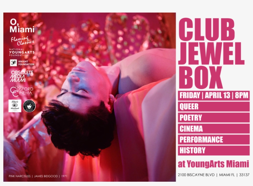 Club Jewel Box Promo 2 - Pink Narcissus Movie Poster, transparent png