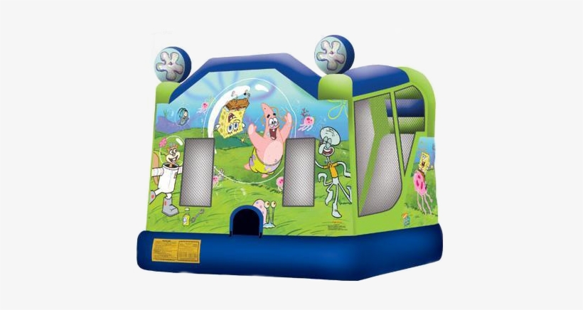 Spongebob Combo Moonbounce - Sponge Bob Square Pants, transparent png