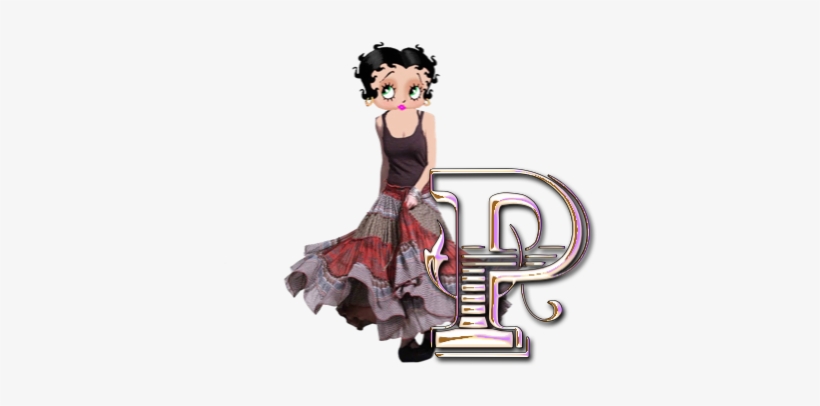 Alphabets Png - Betty Boop, transparent png