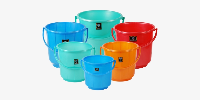 Plastic Bucket Transparent Png - Plastic Buckets Png, transparent png