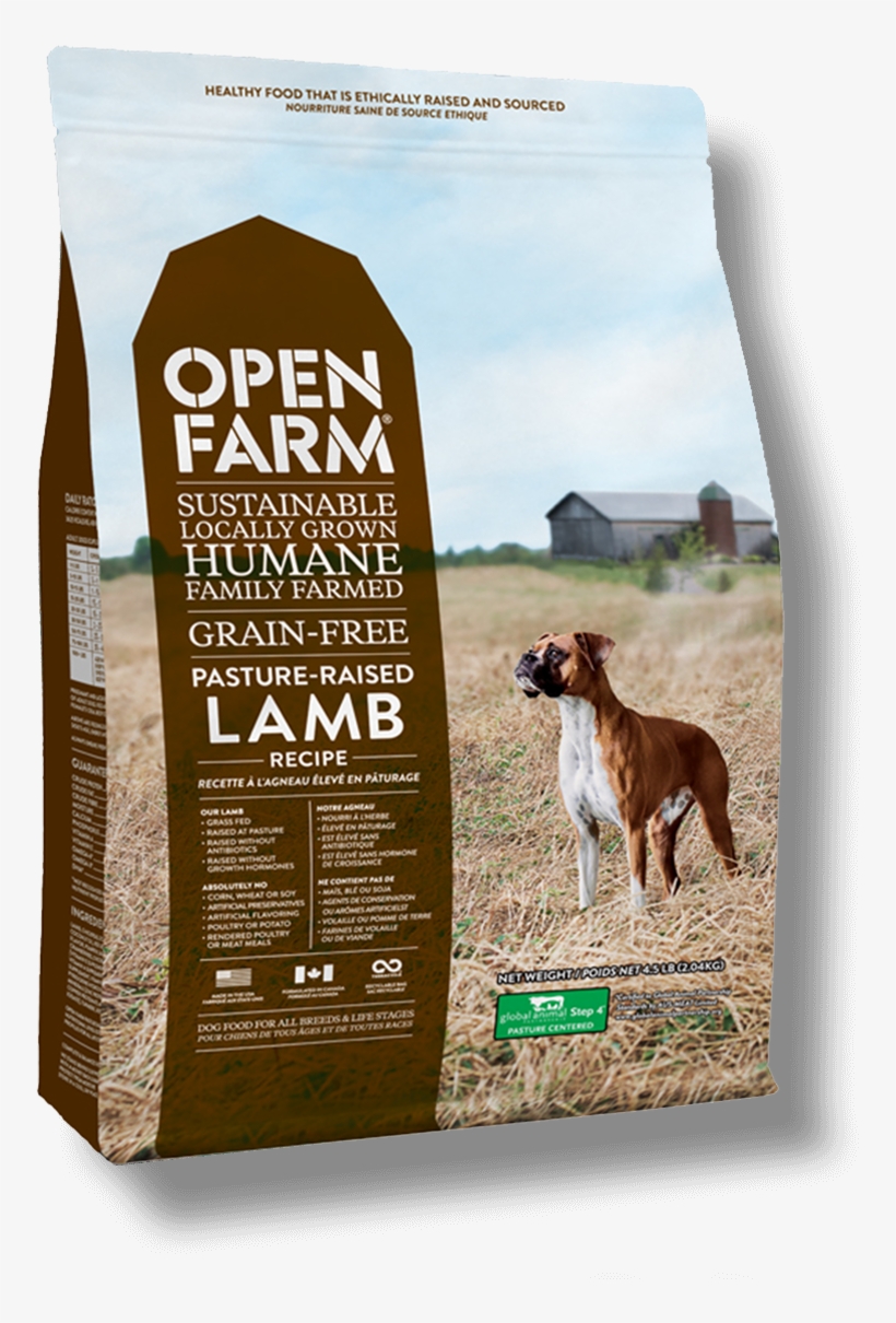 Quick - Open Farm Lamb Dog Food, transparent png
