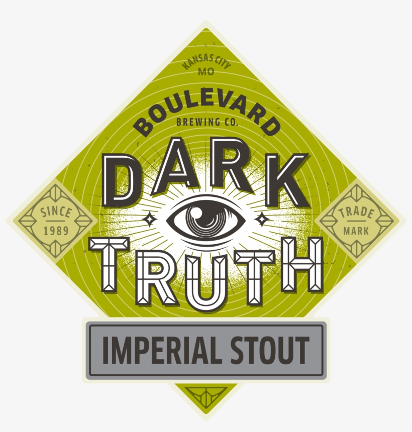 Dark Truth Stout - Boulevard Brewing Co Dark Truth Stout, transparent png