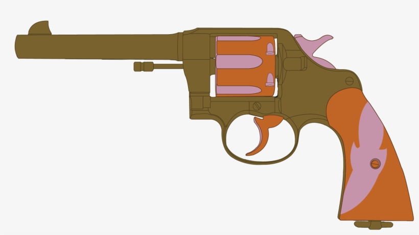 Thompson Colt's Colt M1917 Revolver - Colt Commando 38 Special National Guard Stamp, transparent png
