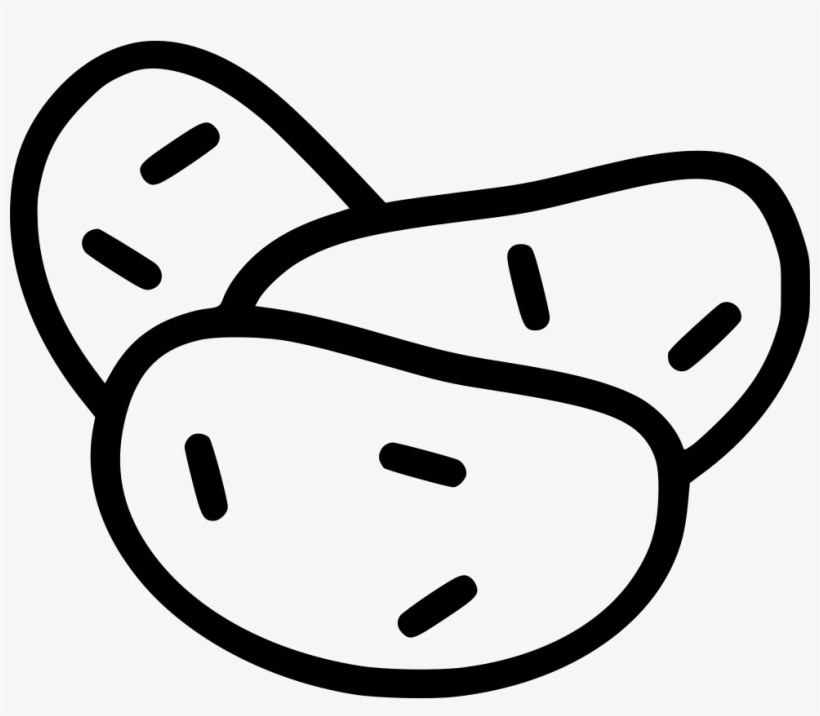 Png File - Potatoes Png Icon, transparent png