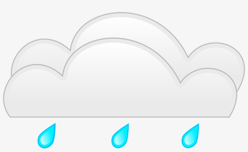 Sol Skyer Med Regn Png, transparent png