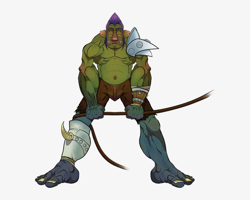 Half Orc Ninja, transparent png