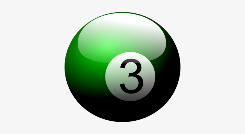 Bola 3 Animación - Bolas De Billar En Png, transparent png