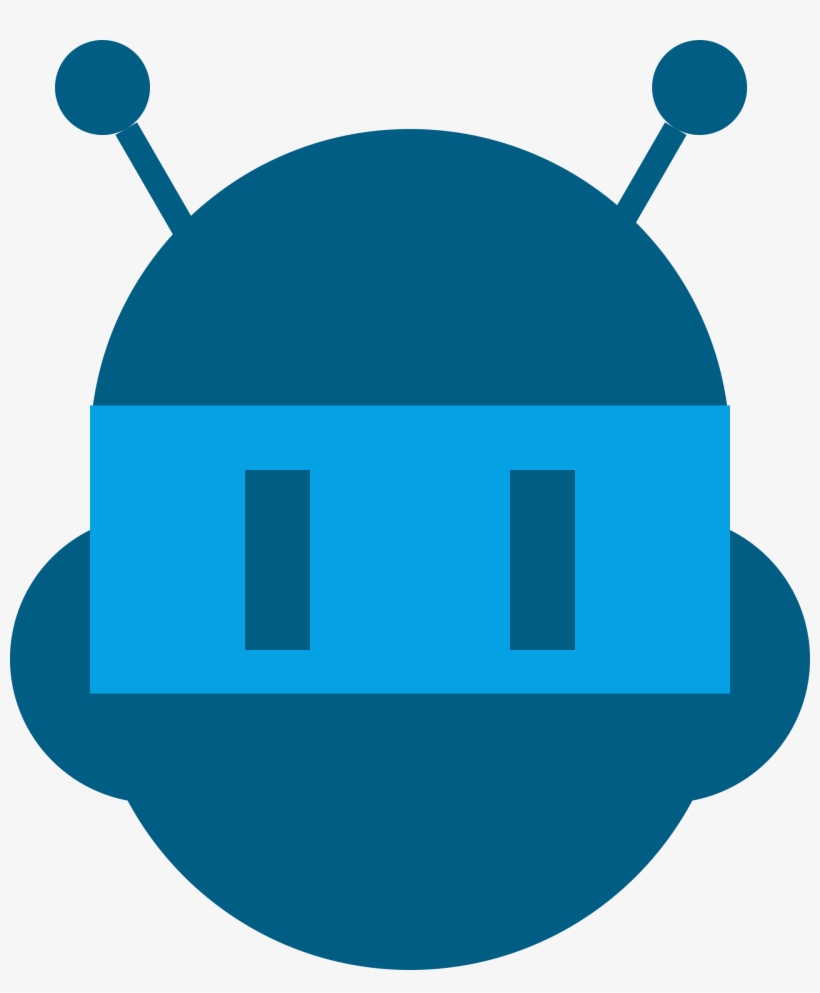 Big Image - Icon Robot Head Png, transparent png