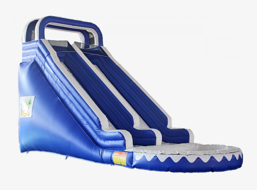20' Water Slide - Inflatable, transparent png