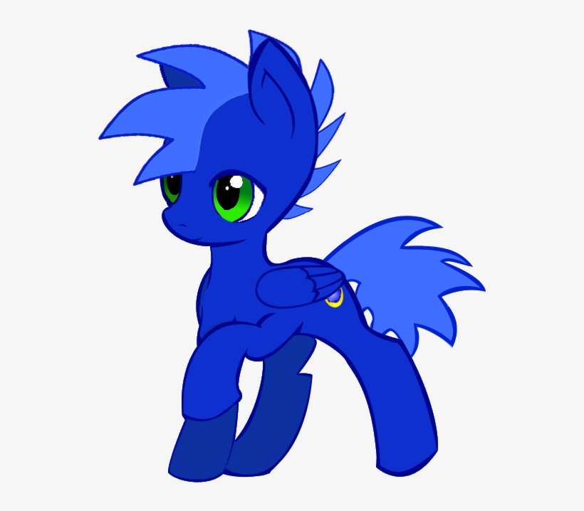 Super Sonic Brony - Cartoon, transparent png