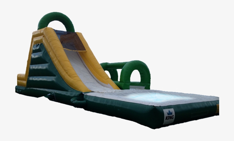 Triple Fun 18ft Combo Slide - Inflatable, transparent png