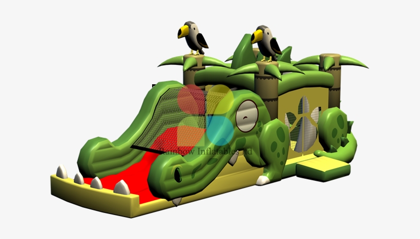 Cartoon Inflatable Water Slides Commercial Inflatable - Water Slide, transparent png