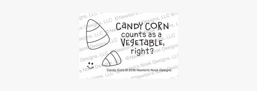 Newton's Nook Designs - Candy Corn, transparent png