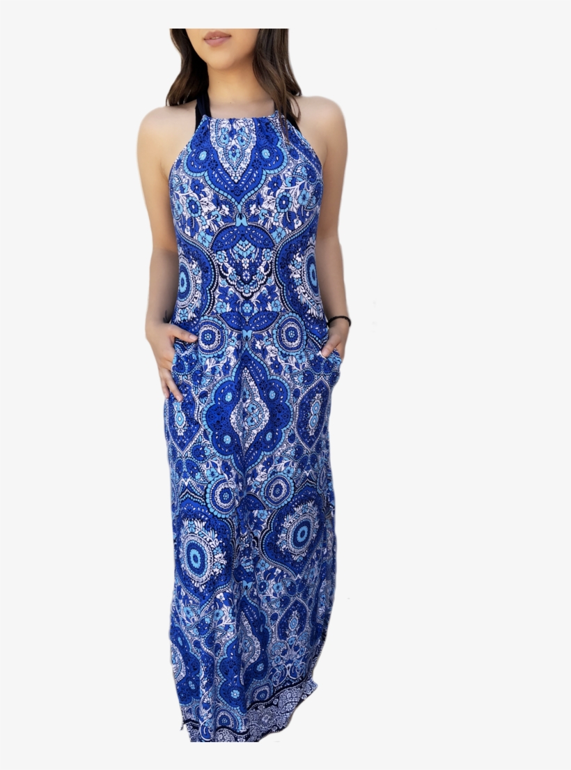 Viola Strap Maxi Dress - Dress, transparent png