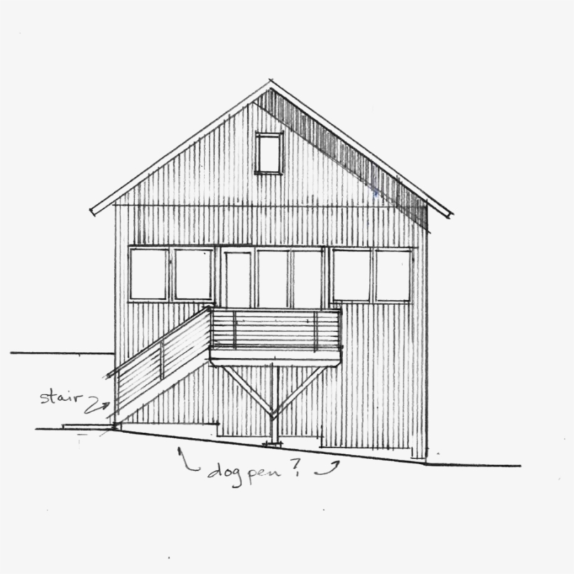 Barn Drawing Shack - Royer Architects, transparent png