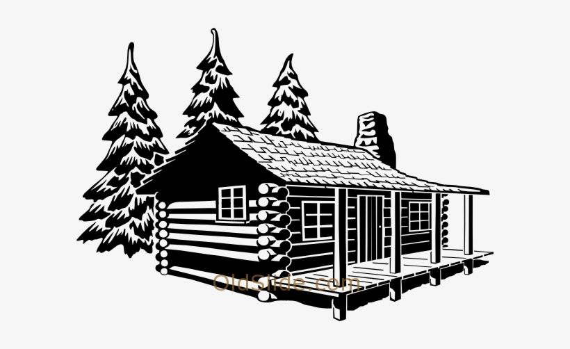 Shack Clipart Spanish Grandma - Cabin In The Woods Clipart, transparent png