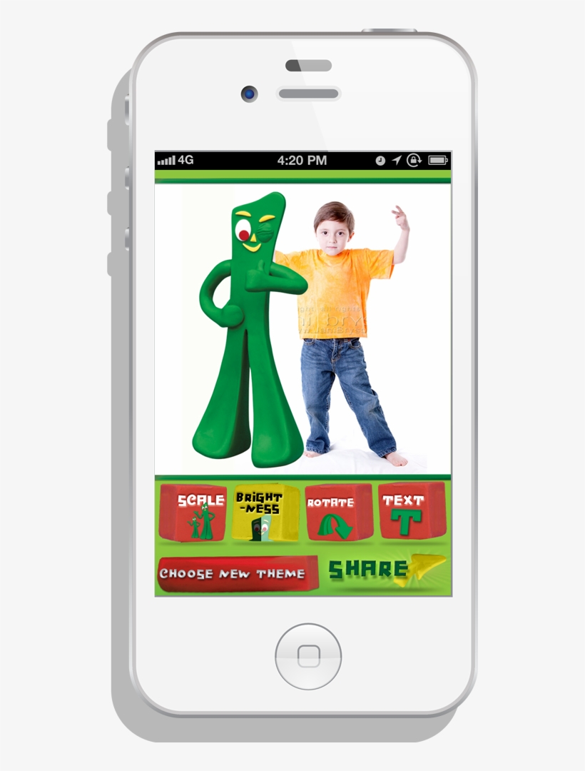 Gumby ' - Gumby: The 80's - Volume 3, transparent png