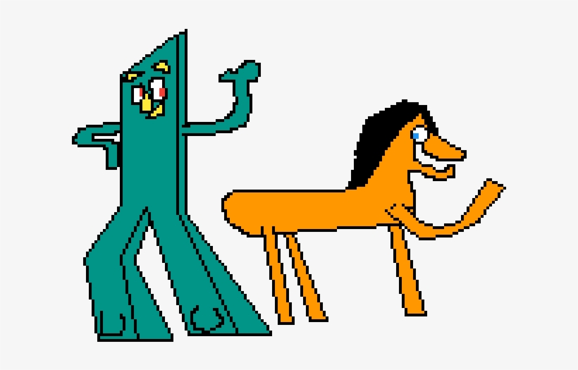 You By Gumby And Pokey - Cartoon, transparent png