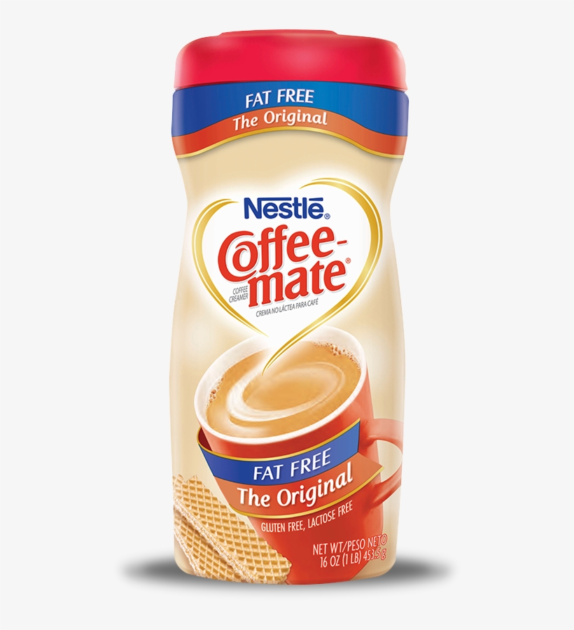 Nestlé® Coffee-mate® Fat Free - Nestle Coffee Mate Fat Free, transparent png