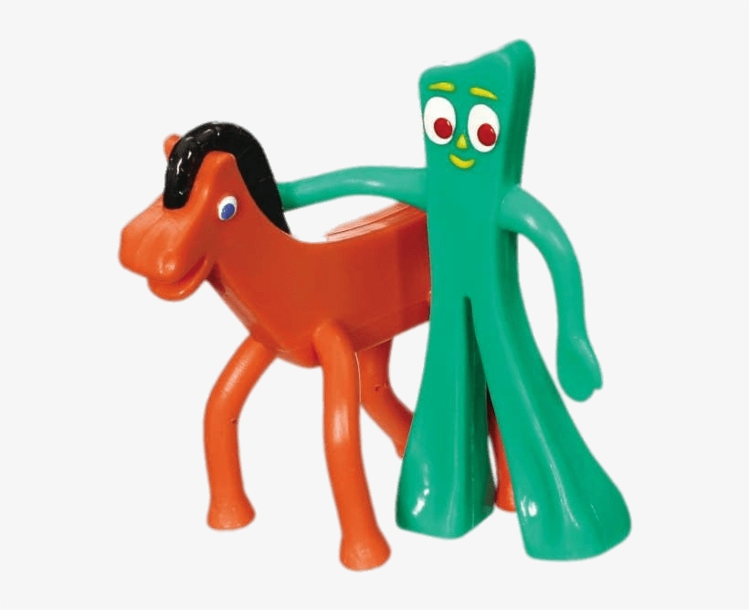 Download - Gumby & Pokey Poseable Figures - 3 Inch, transparent png