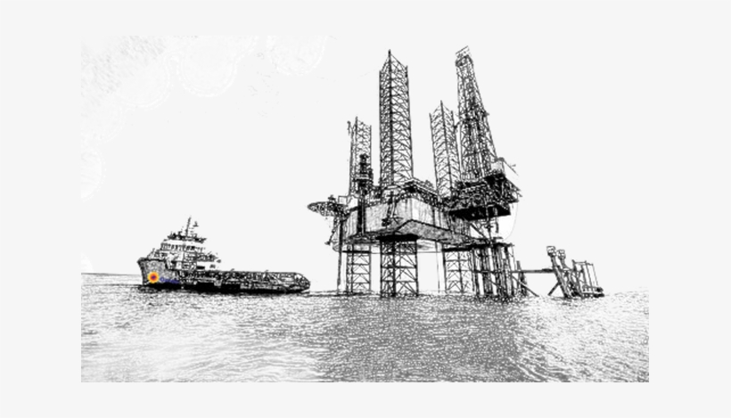 Oando Trading - Offshore Rig Png, transparent png