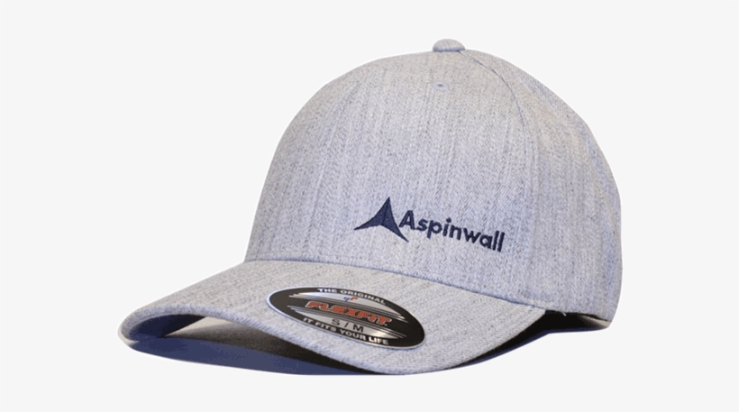 Aspinwall Flex Fit Trademark Hat Heather Grey Navy - Grey Forest, transparent png