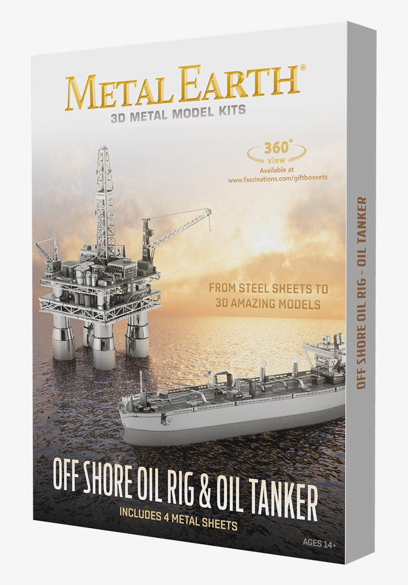 Picture Of Offshore Oil Rig & Oil Tanker Gift Set, transparent png