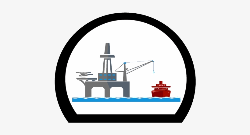 Jpg Black And White Download Mosco The Brain Of Gas - Oil Platform Vector, transparent png