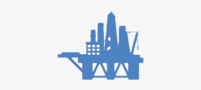 Offshore Installations Are Best Protected By Guidance - Oil Rig Icon Blue, transparent png