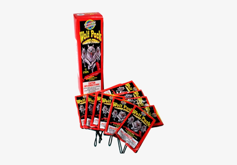 Wolf Pack Thunder Strings - All Phantom Fireworks, transparent png